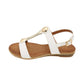 Lunar - Ladies Shoes Sandals White (3058)