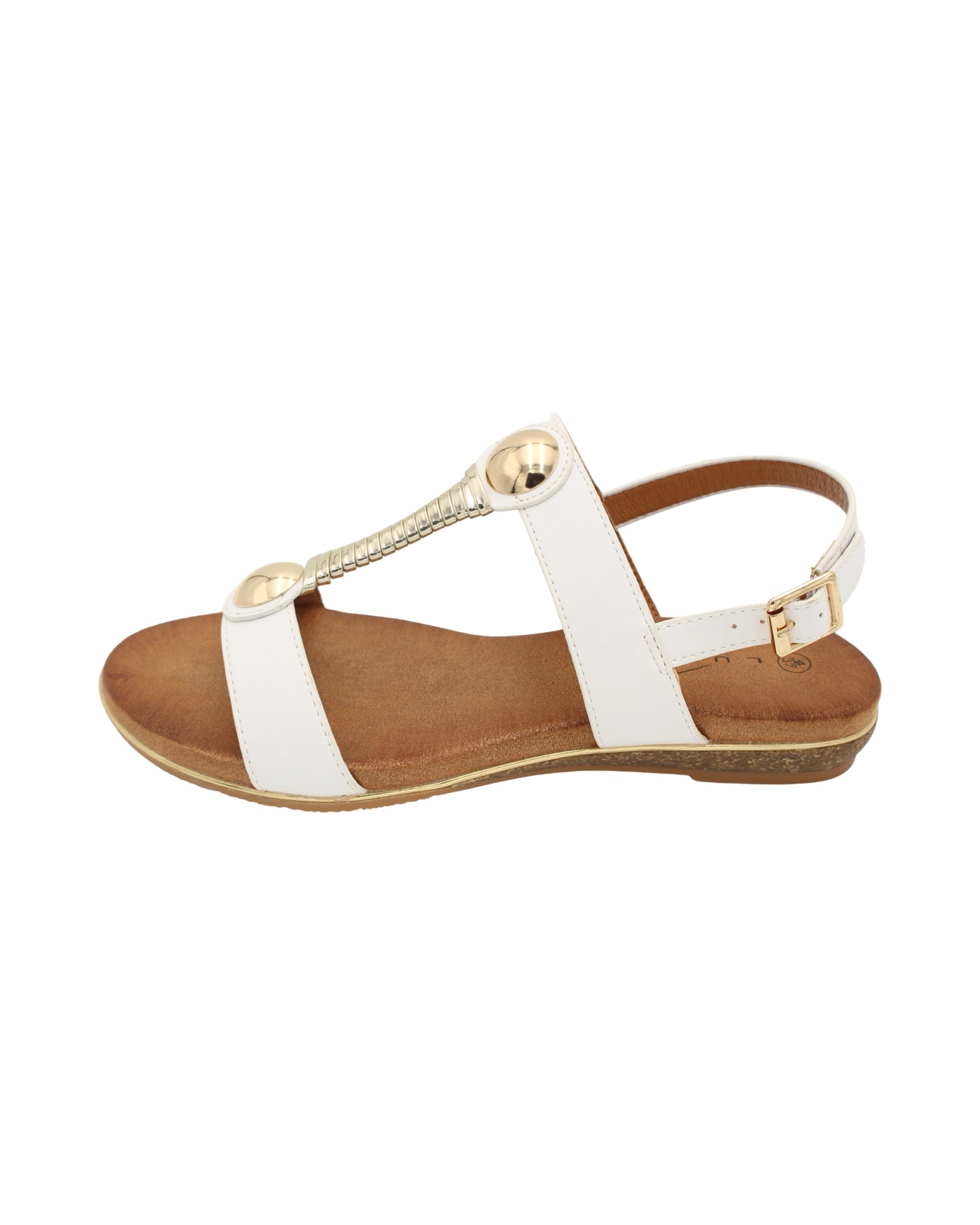 Lunar - Ladies Shoes Sandals White (3058)