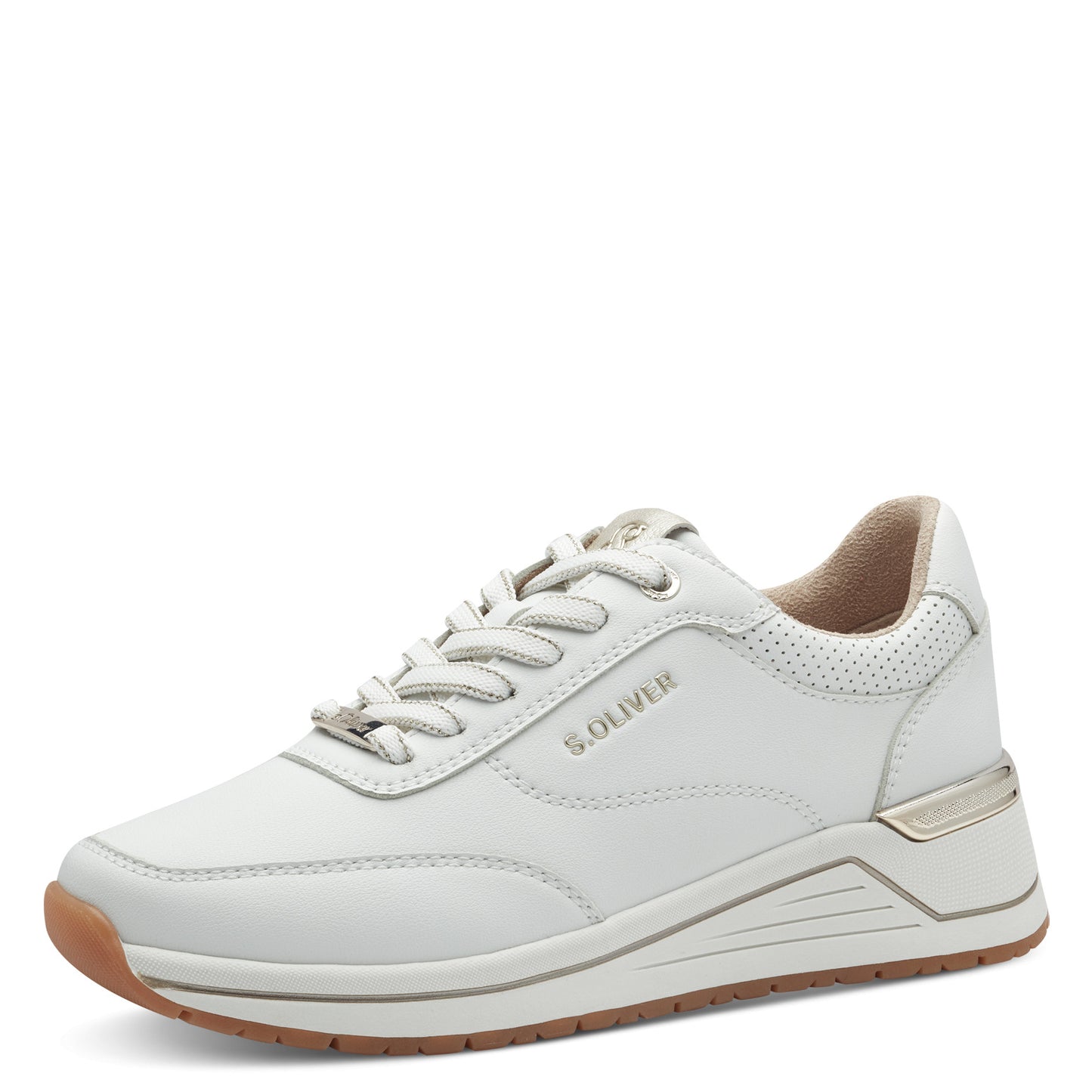 S.oliver - Ladies Shoes Trainers White (3060)