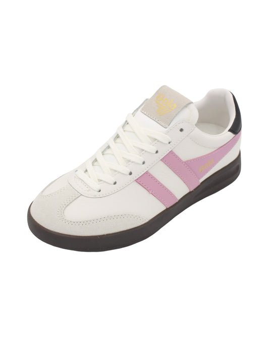 Gola - Ladies Trainers White, Candy, Black, Dark Gum (3065)