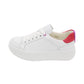 Ara - Ladies Shoes Trainers White, Fuchsia (3066)