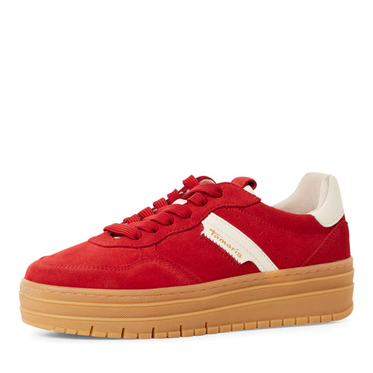 Tamaris - Ladies Shoes Trainers Red (3077)