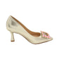 Sorento - Ladies Shoes Occasion Gold (3078)