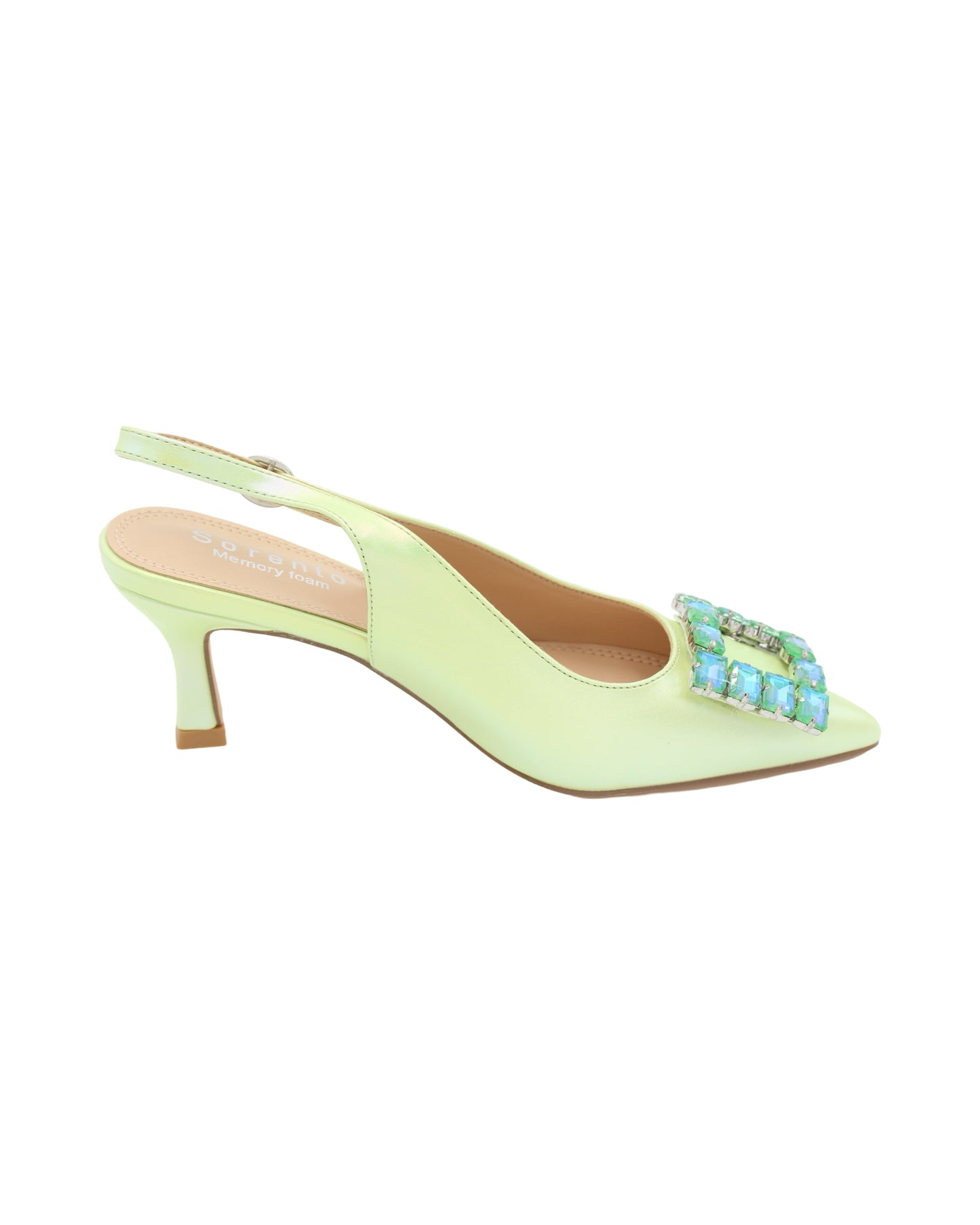 Sorento - Ladies Shoes Occasion Lime (3080)