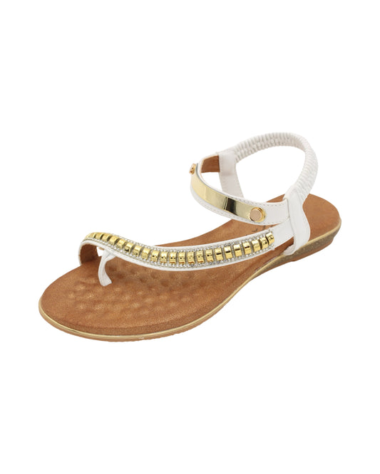 Lunar - Ladies Sandals White (3085)