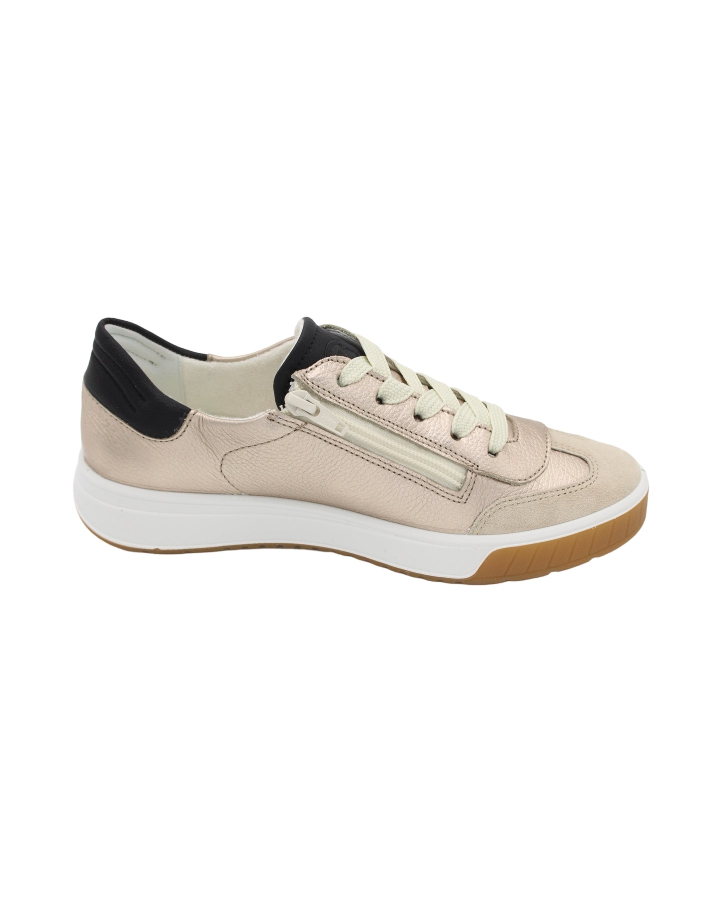 Ara - Ladies Trainers Gold, Black, Cream (3091)