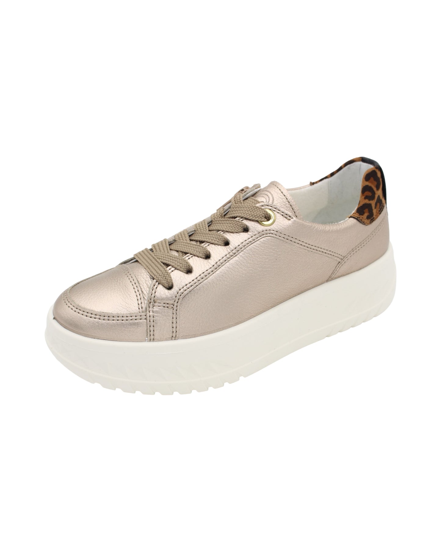 Ara - Ladies Trainers Gold, Leopard (3093)