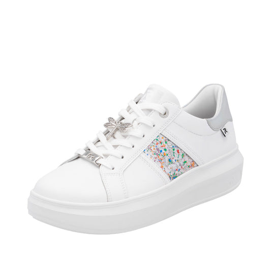 Rieker - Ladies Shoes Trainers White (3098)