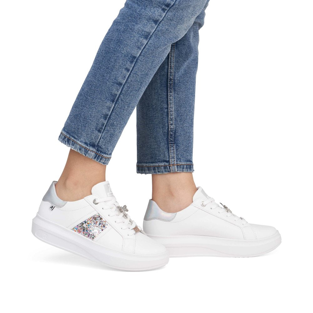 Rieker - Ladies Shoes Trainers White (3098)