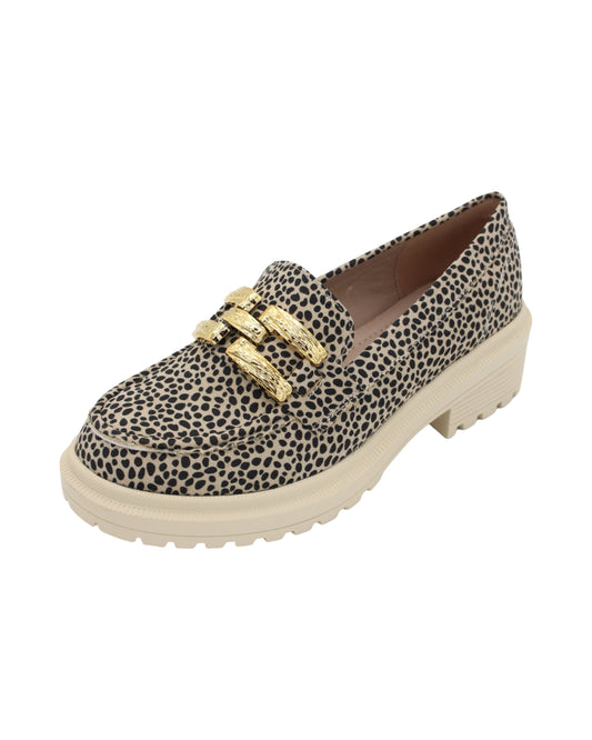 Zanni - Ladies Loafers Cheetah (3105)