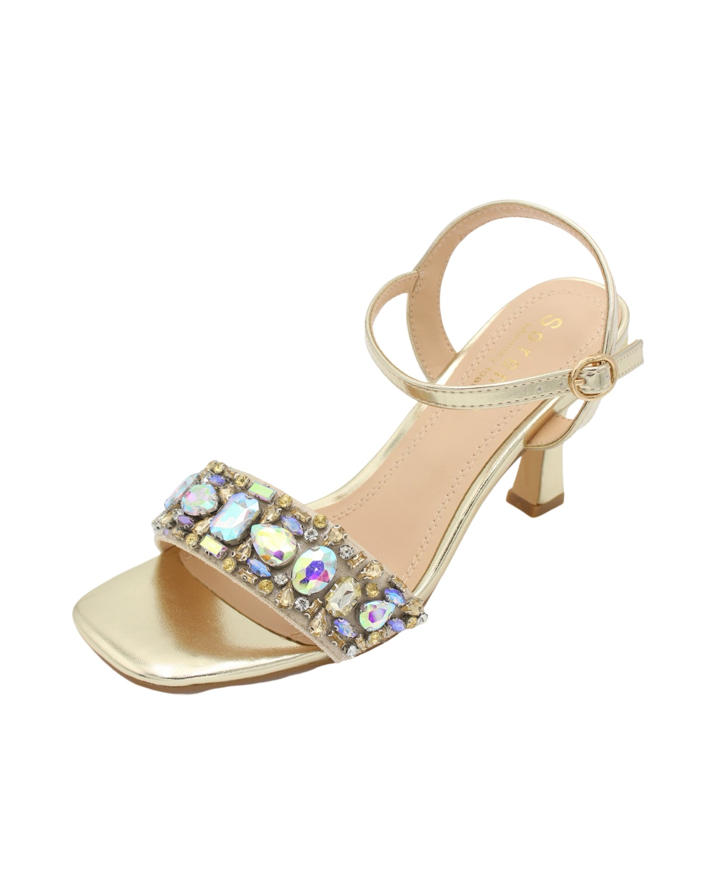 Sorento - Ladies Shoes Occasion Gold (3107)