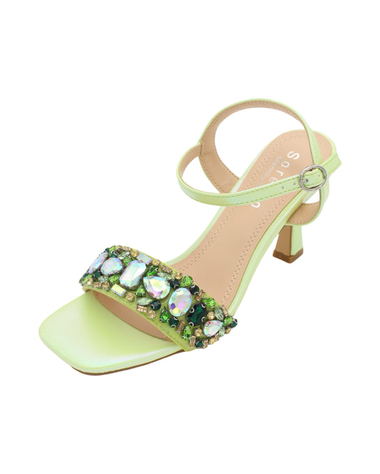 Sorento - Ladies Shoes Occasion Lime (3110)