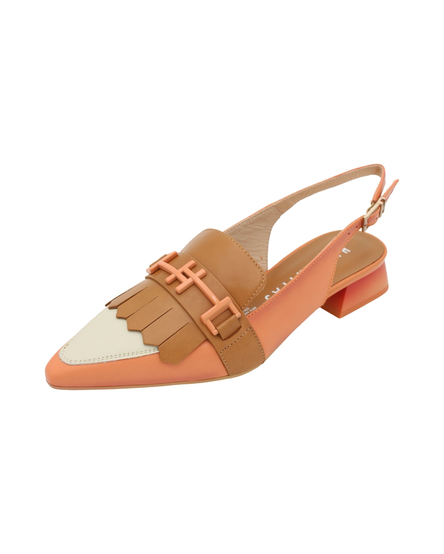 Hispanitas - Ladies Shoes Sling-backs Coral, Tan (3115)