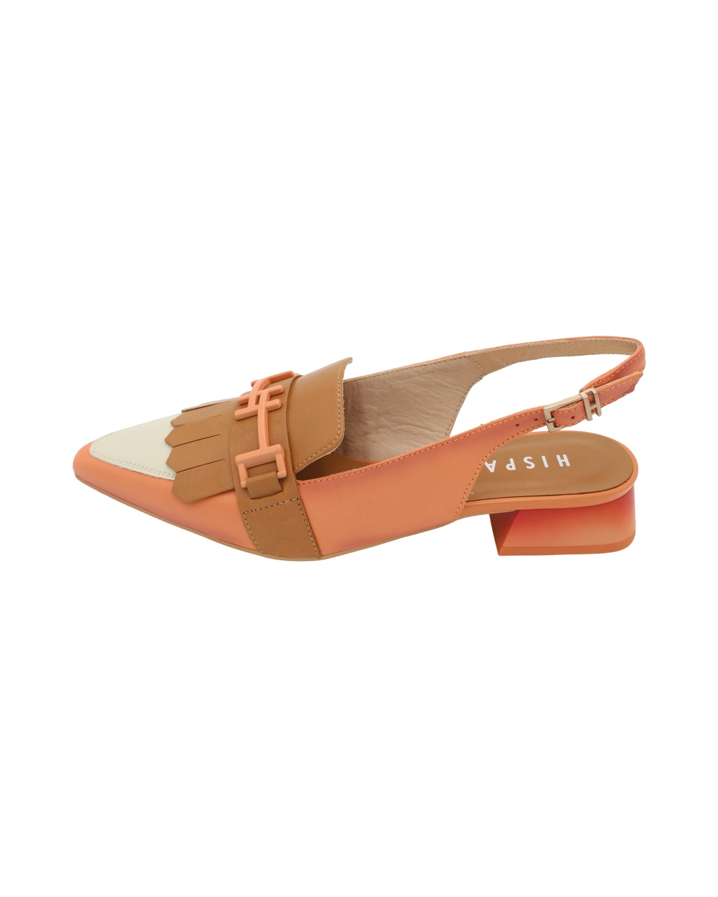 Hispanitas - Ladies Shoes Sling-backs Coral, Tan (3115)