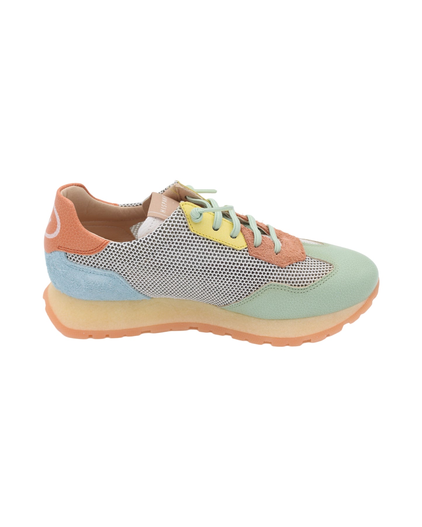 Hispanitas - Ladies Shoes Trainers Coral, Yellow, Sage (3120)