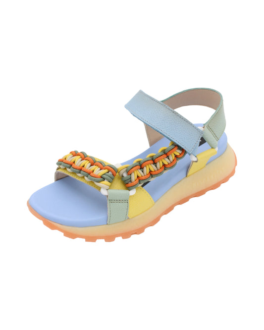 Hispanitas - Ladies Sandals Blue, Multi (3123)