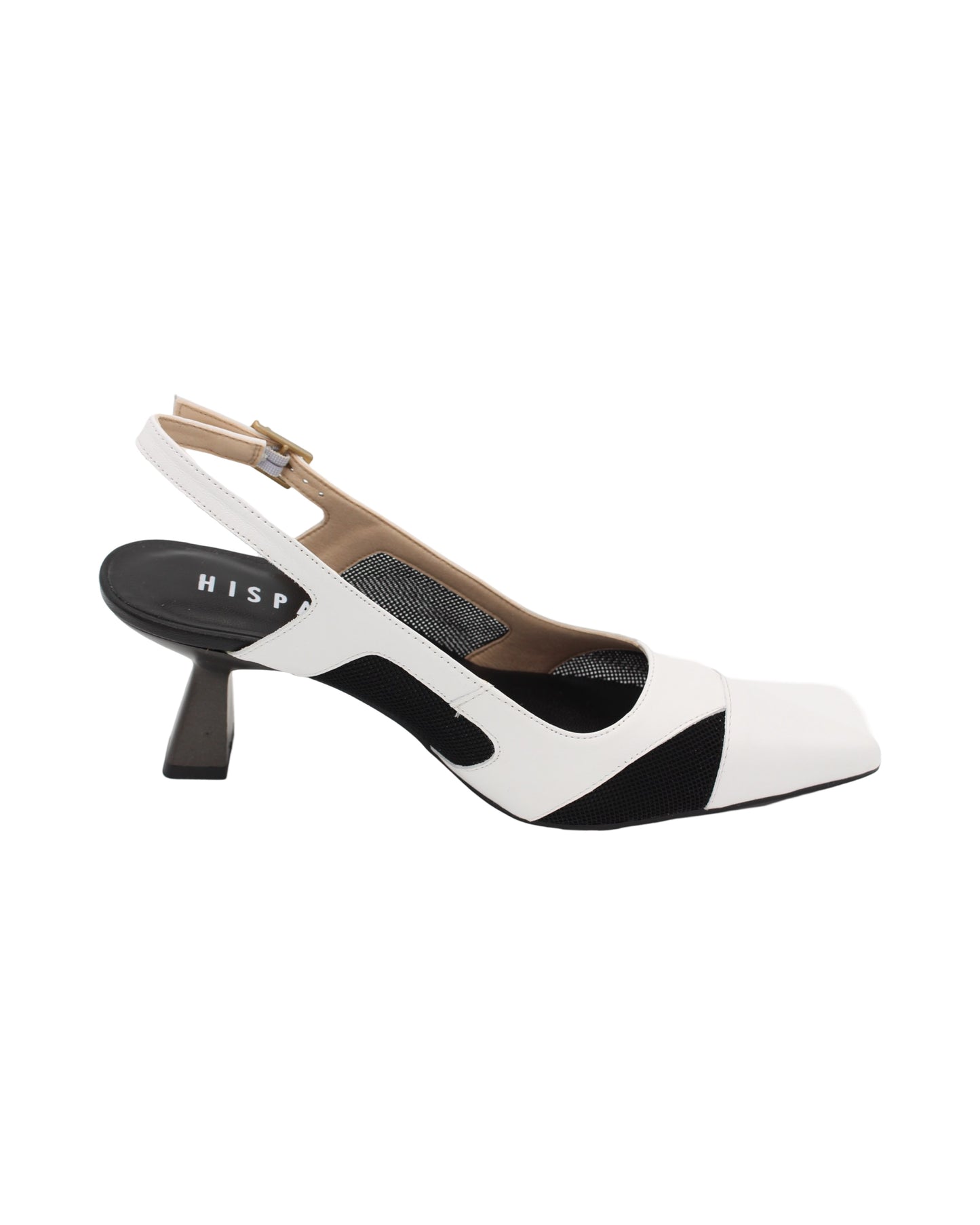 Hispanitas - Ladies Shoes Sling-backs Black, White (3124)