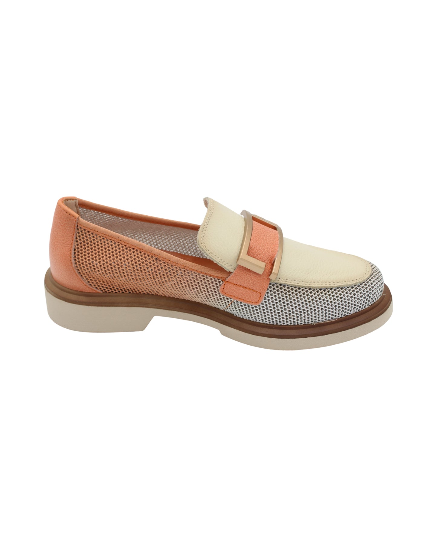 Hispanitas - Ladies Loafers Coral, Cream (3125)