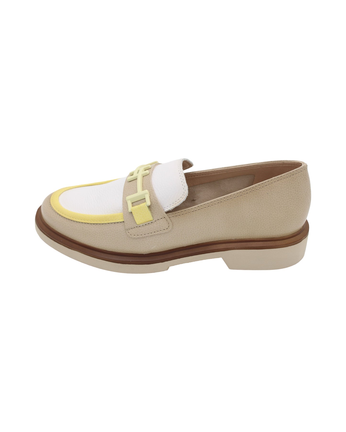 Hispanitas - Ladies Loafers Cream, White, Yellow (3126)