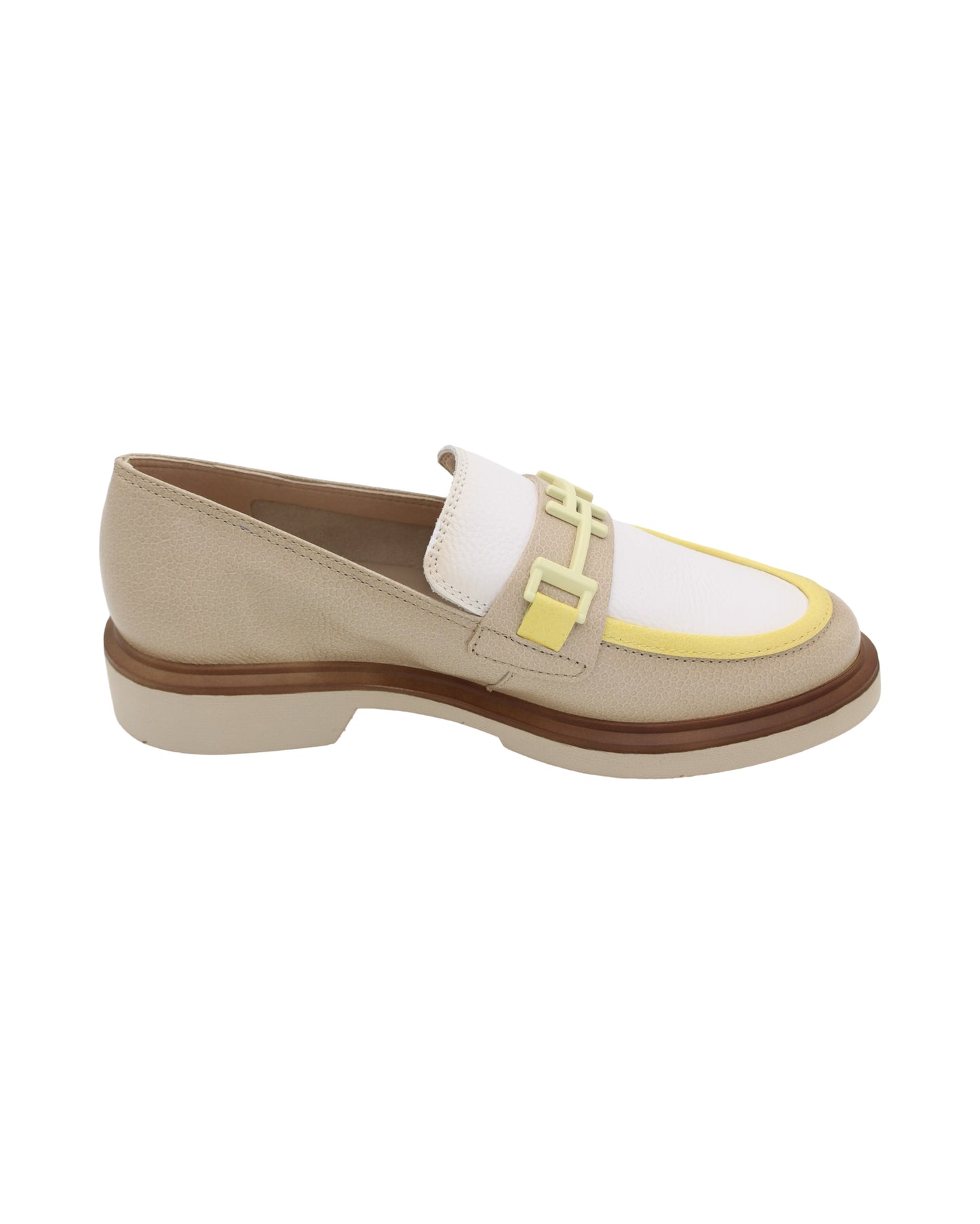 Hispanitas - Ladies Loafers Cream, White, Yellow (3126)