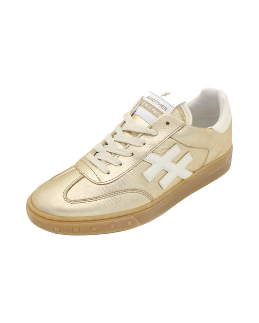 Another Trend - Ladies Trainers Gold, Cream (3133)