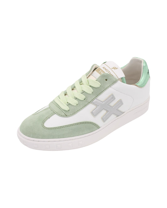 Another Trend - Ladies Trainers White, Aqua (3134)