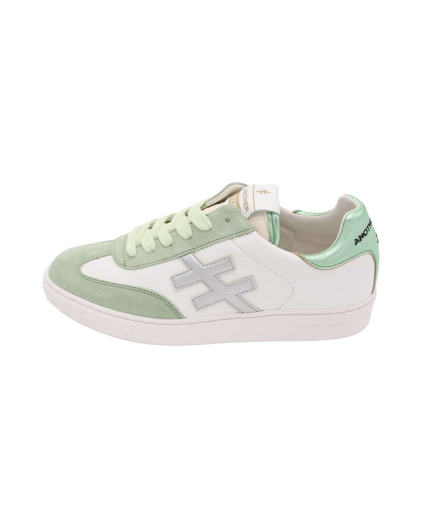 Another Trend - Ladies Trainers White, Aqua (3134)