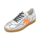 Another Trend - Ladies Trainers Silver, Orange (3139)