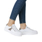 Rieker - Ladies Trainers White, Leopard (3141)