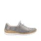 Rieker - Ladies Shoes Trainers Silver (3146)