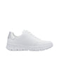 Rieker - Ladies Shoes Trainers White, Silver, Multi (3147)