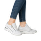 Rieker - Ladies Trainers White, Sliver (3148)