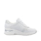 Rieker - Ladies Trainers White, Sliver (3148)