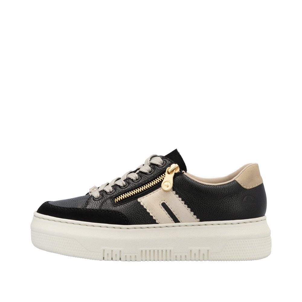 Rieker - Ladies Trainers Black (3149)