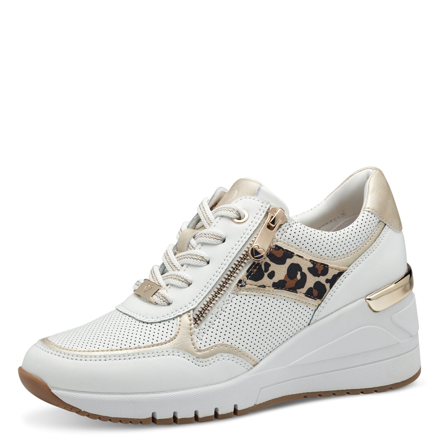 Marco Tozzi - Ladies Trainers White, Leopard (3150)