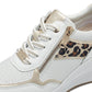 Marco Tozzi - Ladies Trainers White, Leopard (3150)