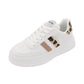 Teddy Smith - Ladies Trainers White, Leopard (3151)