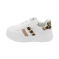 Teddy Smith - Ladies Trainers White, Leopard (3151)