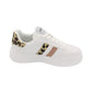 Teddy Smith - Ladies Trainers White, Leopard (3151)