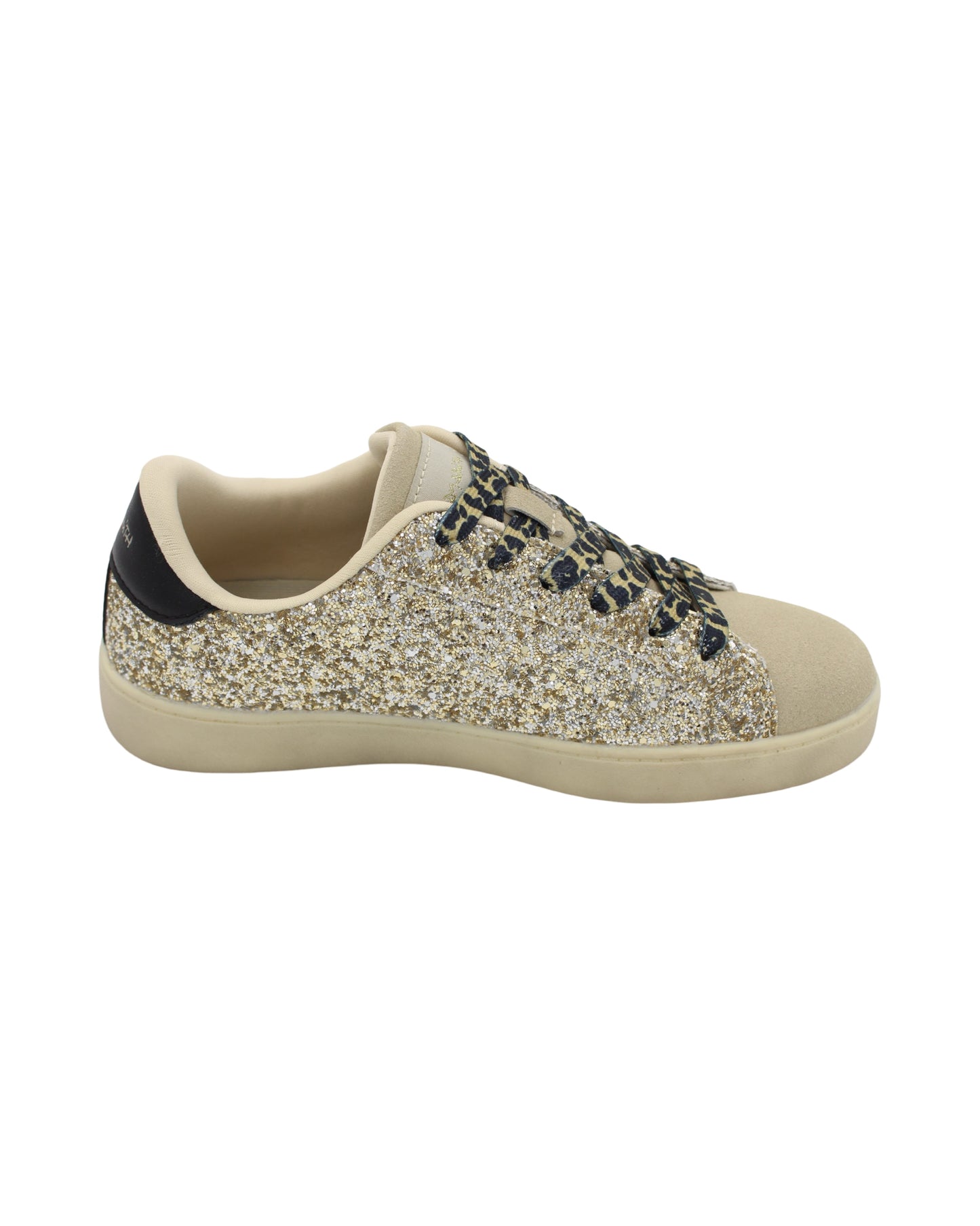 Teddy Smith - Ladies Trainers Gold, Silver (3155)