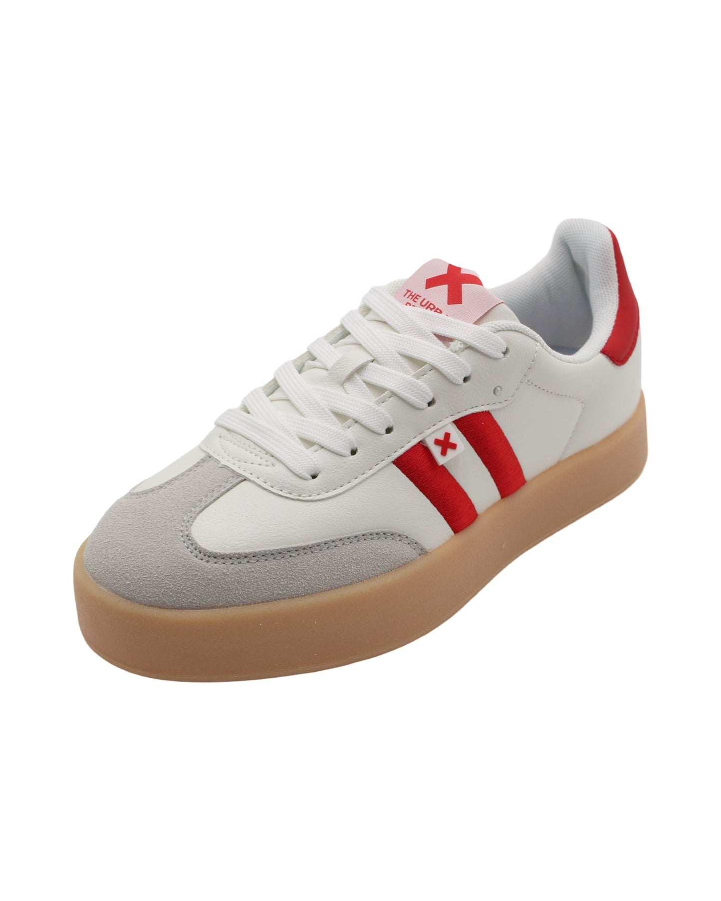 Xti - Ladies Trainers White, Red (3156)