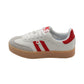 Xti - Ladies Trainers White, Red (3156)