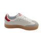 Xti - Ladies Trainers White, Red (3156)