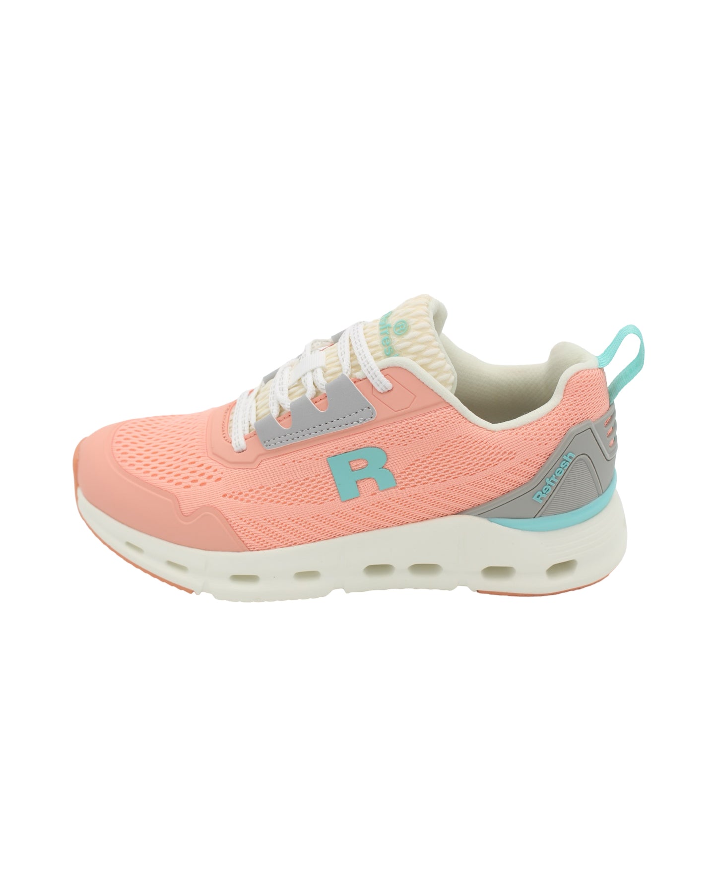 Refresh - Ladies Trainers Coral, White (3163)