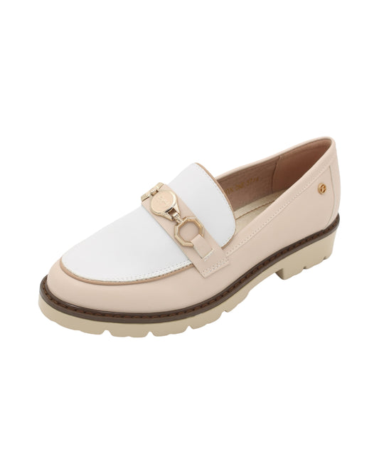 Zanni - Ladies Loafers Cream, White (3169)