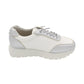 Zanni - Ladies Trainers White, Silver (3172)