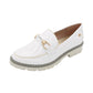 Zanni - Ladies Shoes Loafers White (3173)