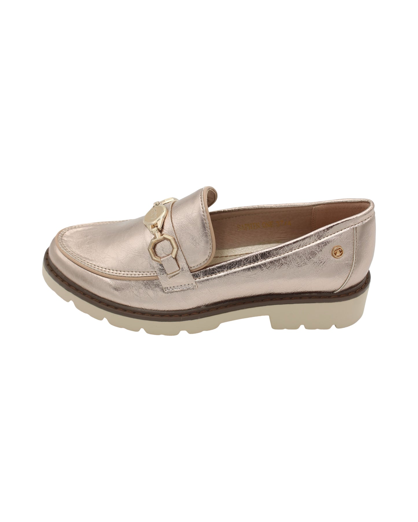 Zanni - Ladies Loafers Gold (3175)