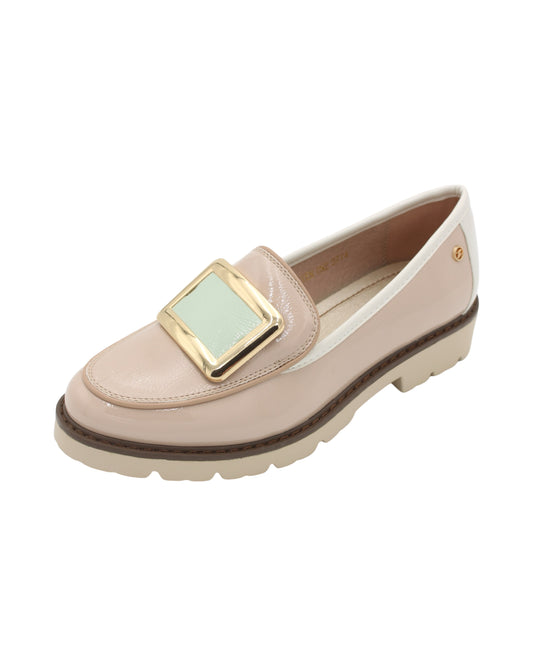 Zanni - Ladies Loafers Seafoam, Whipped (3176)