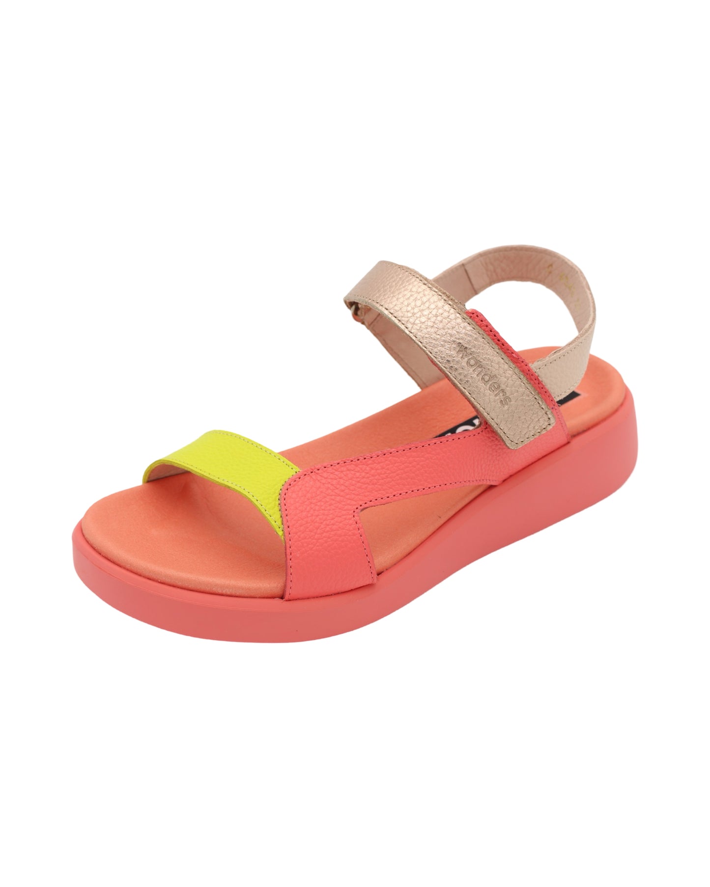 Wonders - Ladies Sandals Coral, Lime, Rose (3189)